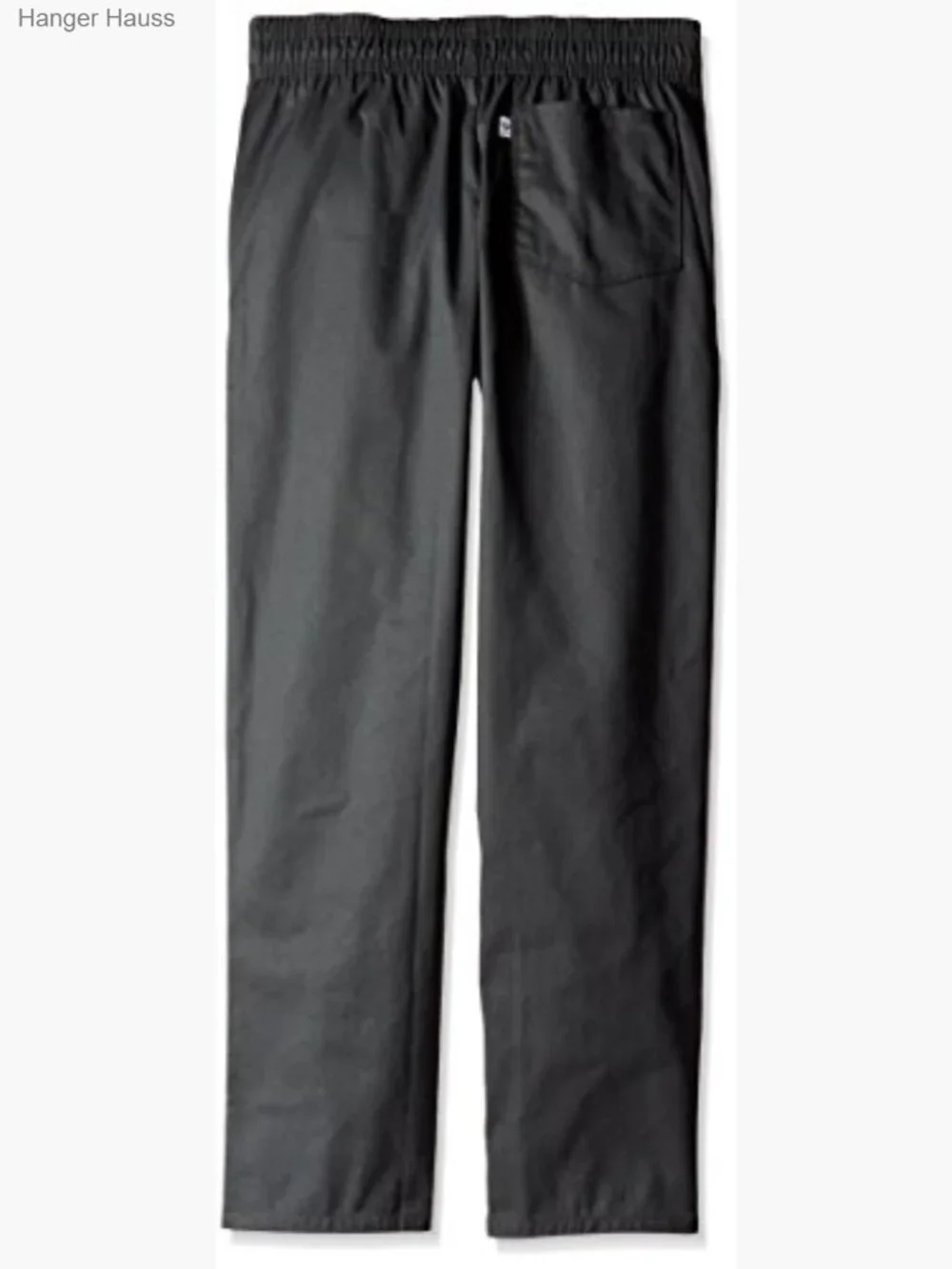 Classic Baggy Chef Pants with Elastic Waist Drawstring